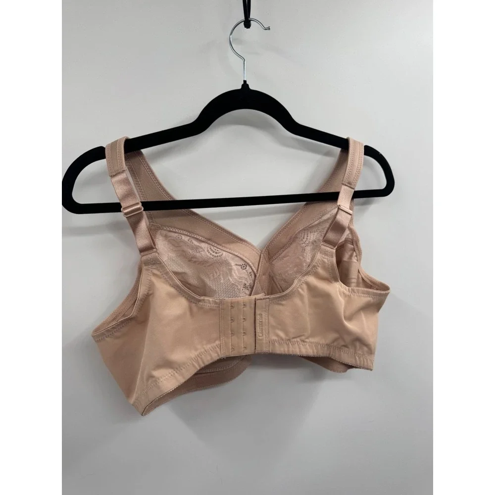 Glamorise‎ Magiclift Full Figure Minimizer Bra Womens 42DD Cafe Wire-Free NWOT